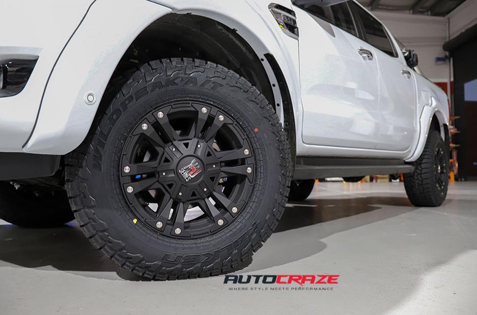 FORD RANGER MONSTER XD MATTE BLACK